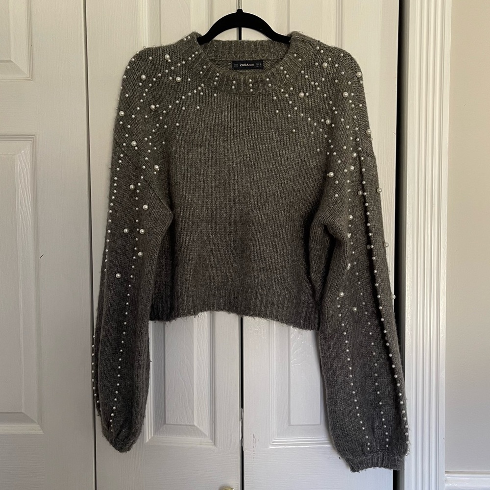 Zara Cropped Sweater